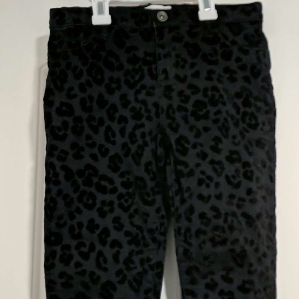 Childrens Place girls size 12 black skinny jeans